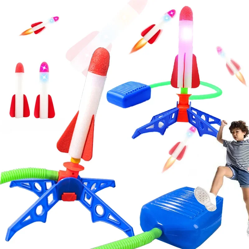 Kids Outdoor Lounge Set - Lanzador de cohetes para niños, juguete