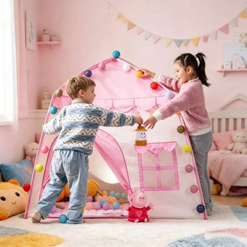 Kids Outdoor Play Tent - Carpa de Juego Infantil Portátil, Casa