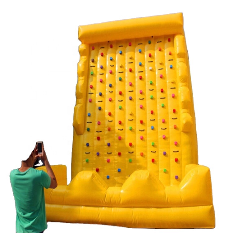 Kids Outdoor Climbing Equipment - Muro de Escalada Inflable, Brincolín de