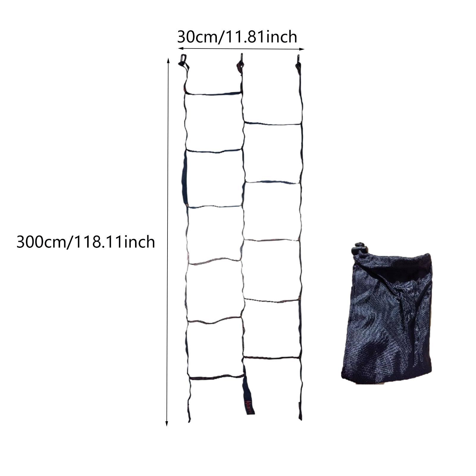 Kids Outdoor Climbing Equipment - Escalera de Cuerda Portátil para Niños,
