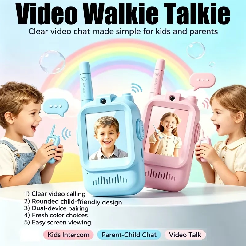 Kids Outdoor Lounge Set - NUEVOS Walkie Talkies con Video para