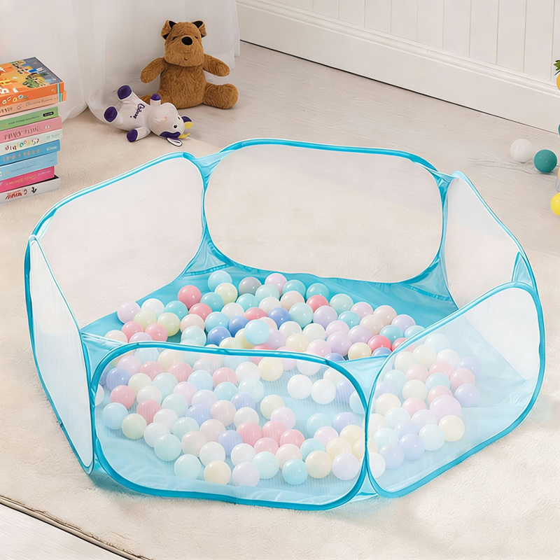 Kids Outdoor Play Tent - Piscina de bolas plegable y portátil