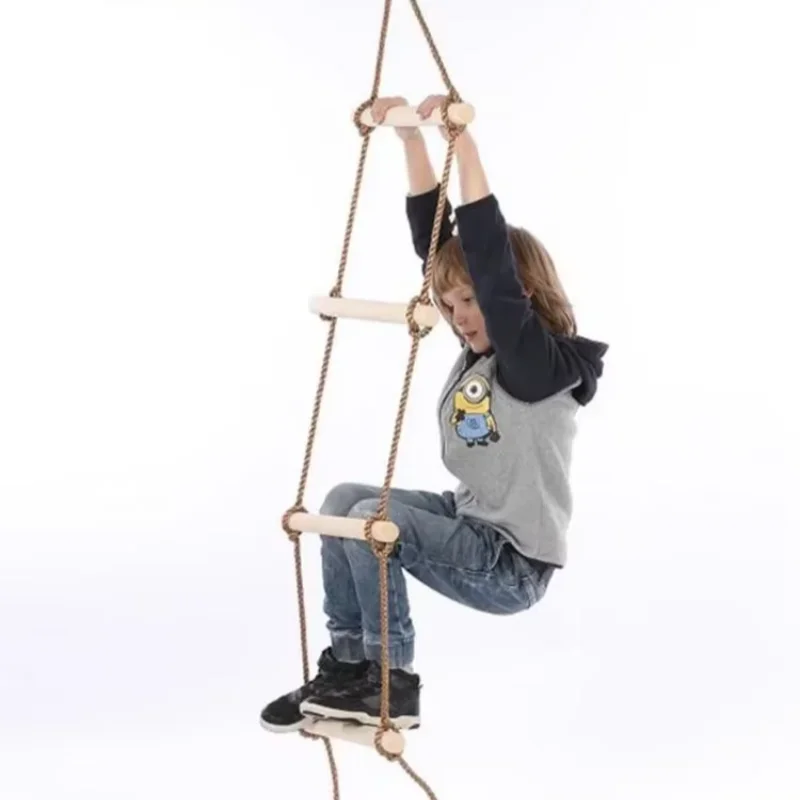 Kids Outdoor Climbing Equipment - Escalera de Cuerda para Niños, Material
