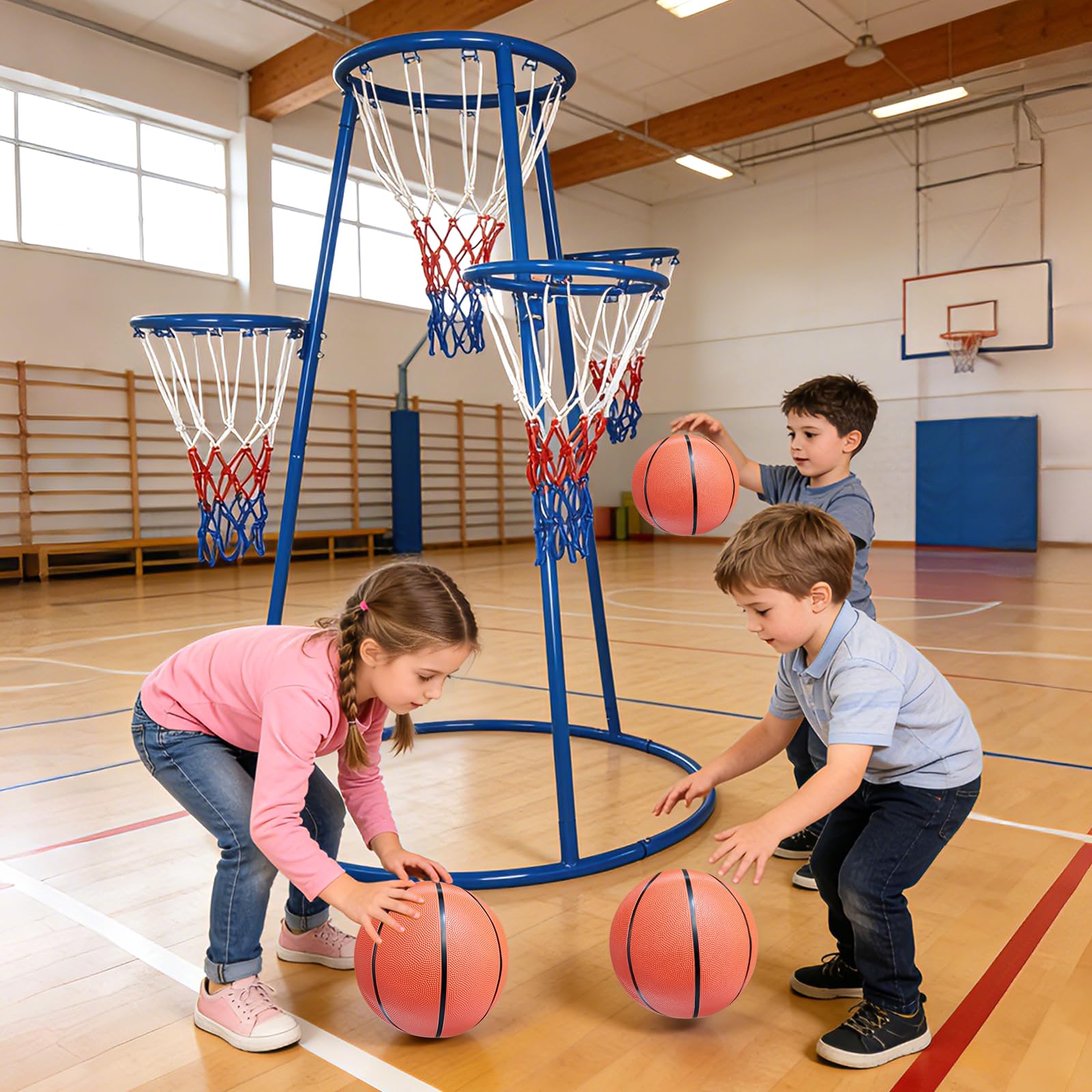 Kids Outdoor Basketball Hoop - Canasta de Baloncesto para Niños Pequeños
