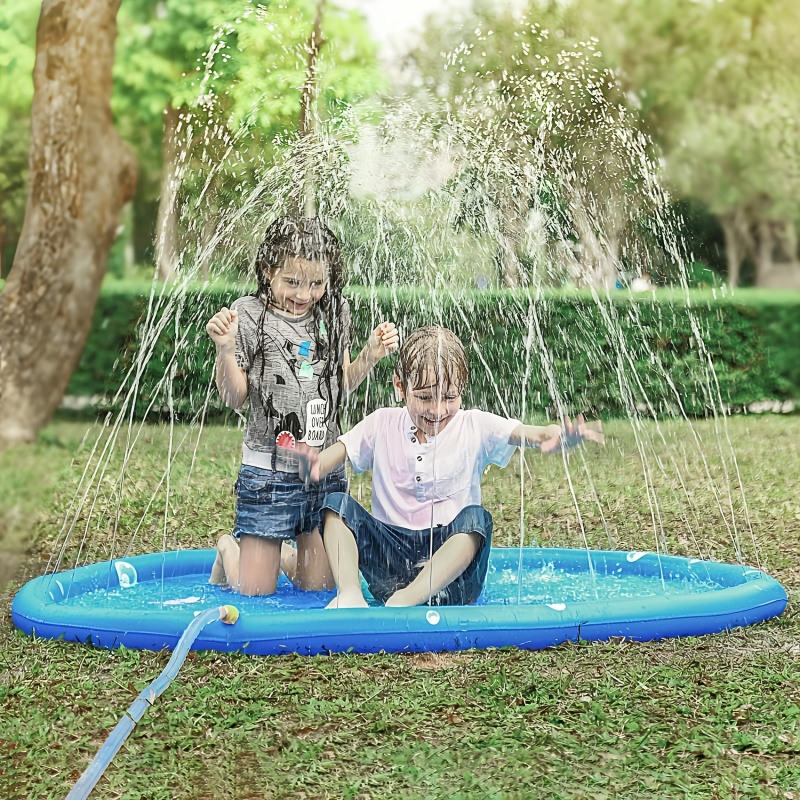 Kids Outdoor Lounge Set - Alfombra de Juego con Rociador de