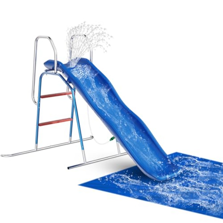 Kids Outdoor Zone - Tobogán acuático para niños: material de