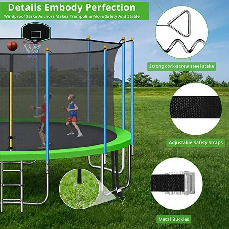 # Para trampolín redondo sin r - Kids Outdoor Net reseña y precio