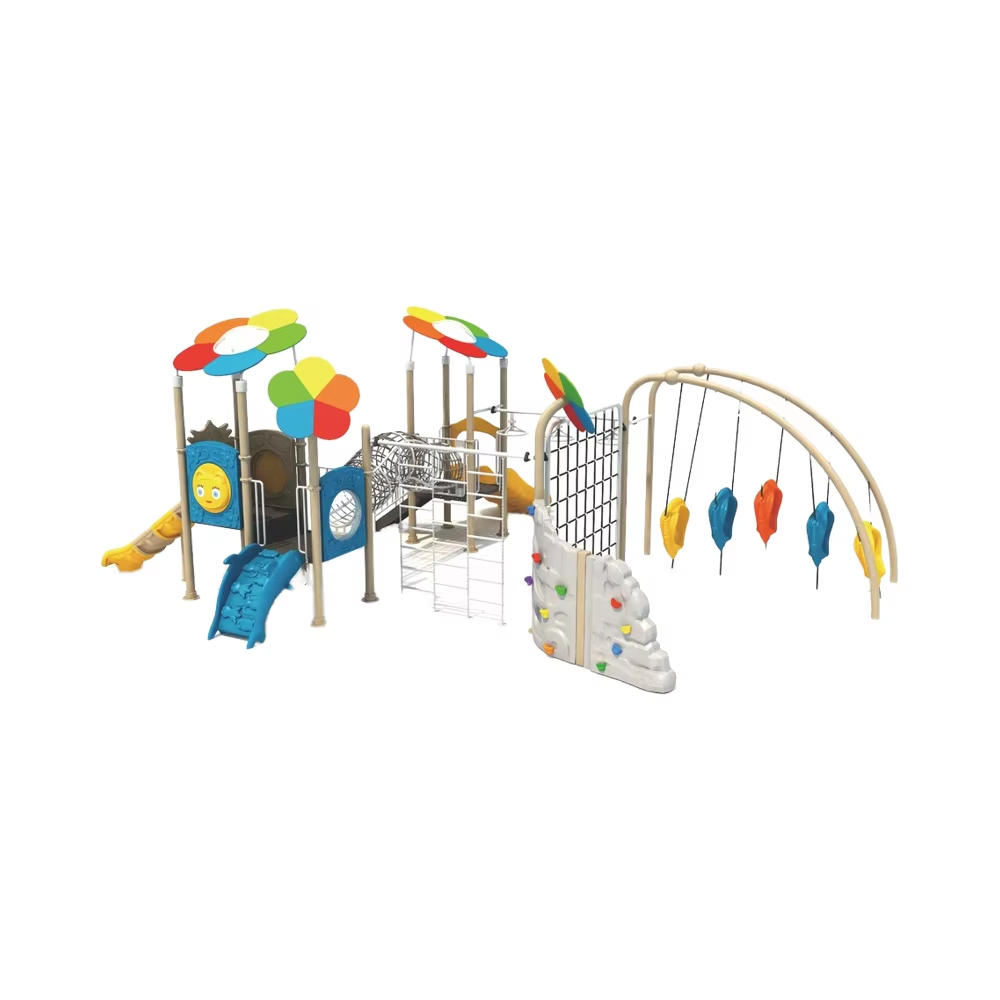 Parque infantil al aire libre  - Kids Outdoor Jungle Gym With Slide reseña y precio