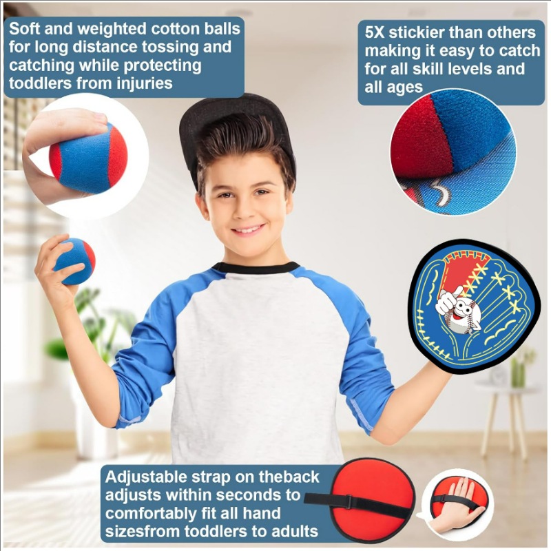 Juego de Lanzar y Atrapar Pelo - Kids Outdoor Easter Toys reseña y precio