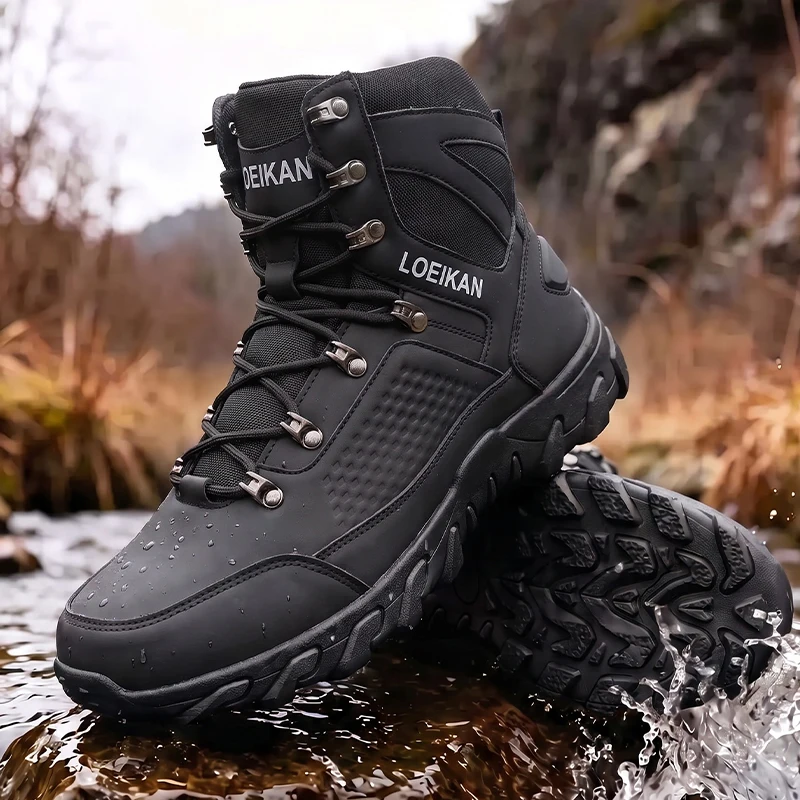 Botas tácticas de corte alto p - Kids Outdoor Net reseña y precio