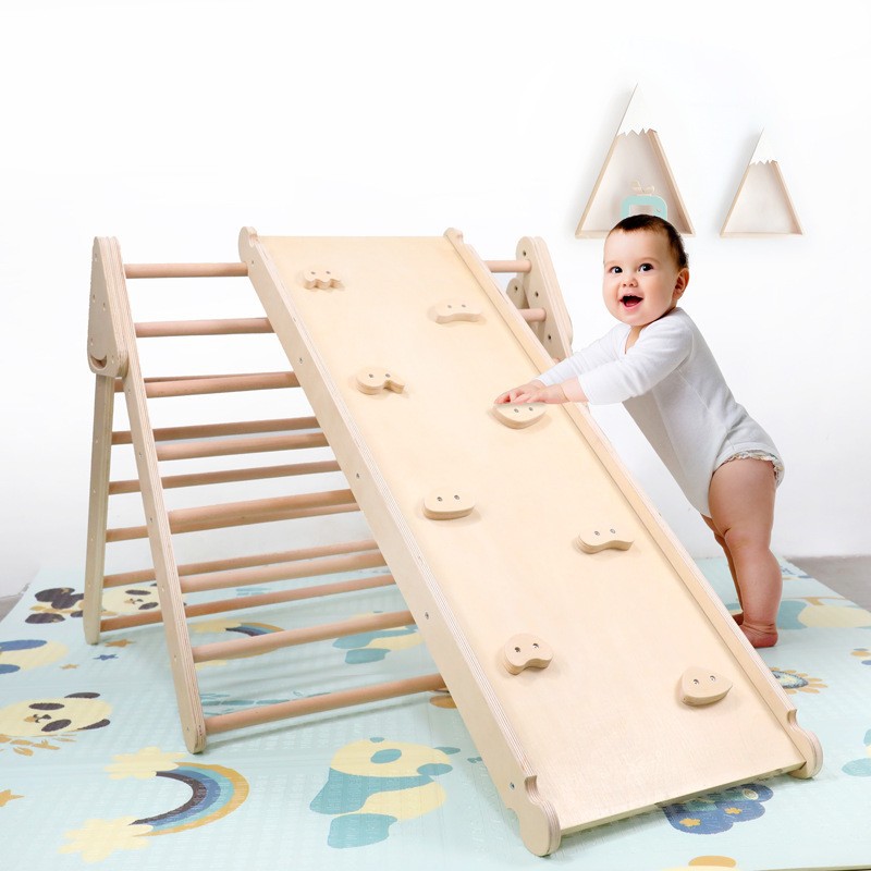 Parque Infantil de Madera Giga - Kids Outdoor Jungle Gym With Slide reseña y precio