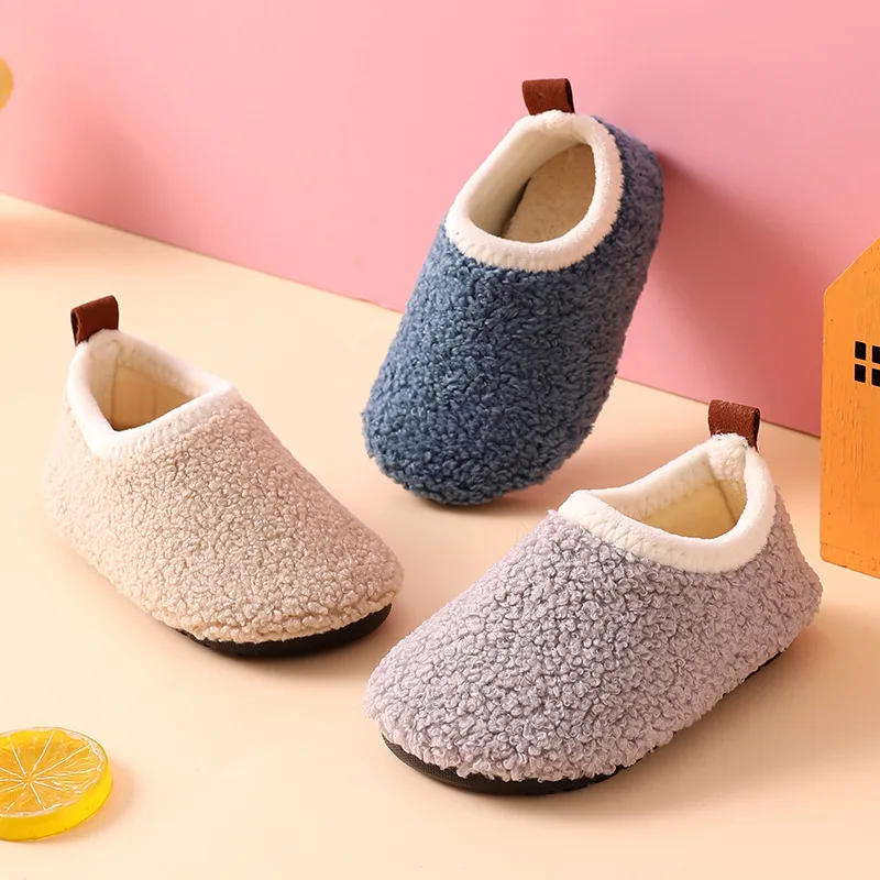 Zapatillas de algodón para niñ - Kids Indoor Outdoor Slippers reseña y precio