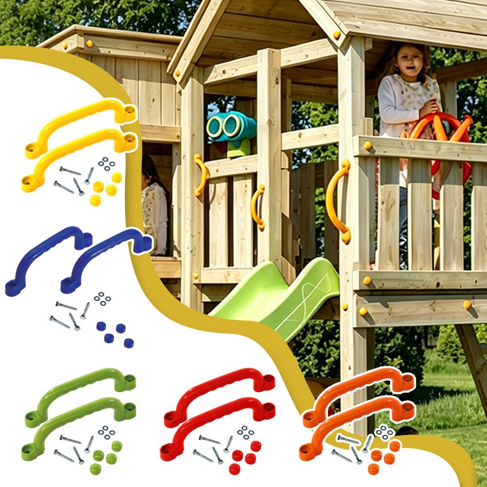 Manijas de seguridad para parq - Kids Outdoor Climbing Equipment reseña y precio