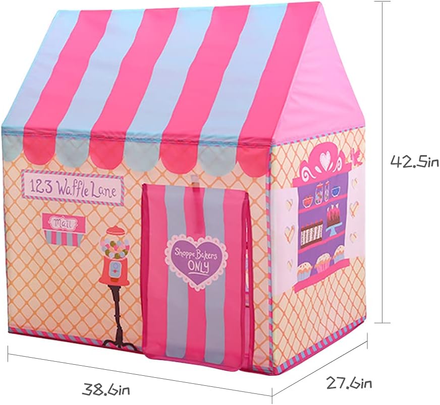 Juguetes para niños y niñas, c - Kids Outdoor Play Tent reseña y precio