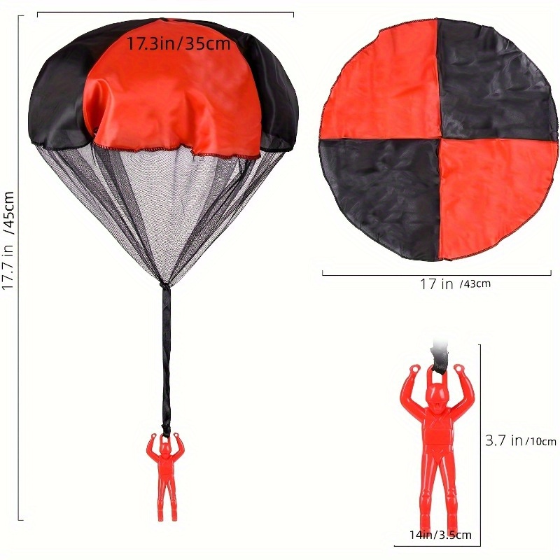 1 Uds. Paracaídas de lanzamien - Kids Outdoor Easter Toys reseña y precio