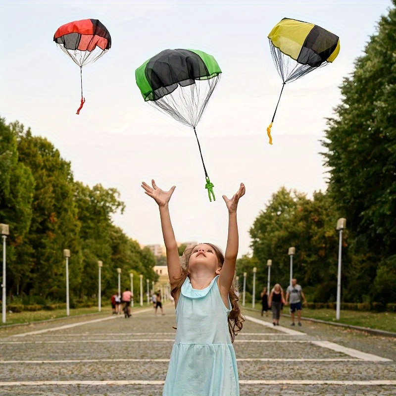 1 Uds. Paracaídas de lanzamien - Kids Outdoor Easter Toys reseña y precio