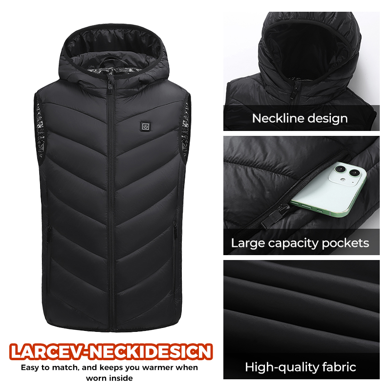 Chaleco térmico para niños con - Kids Outdoor Zone reseña y precio