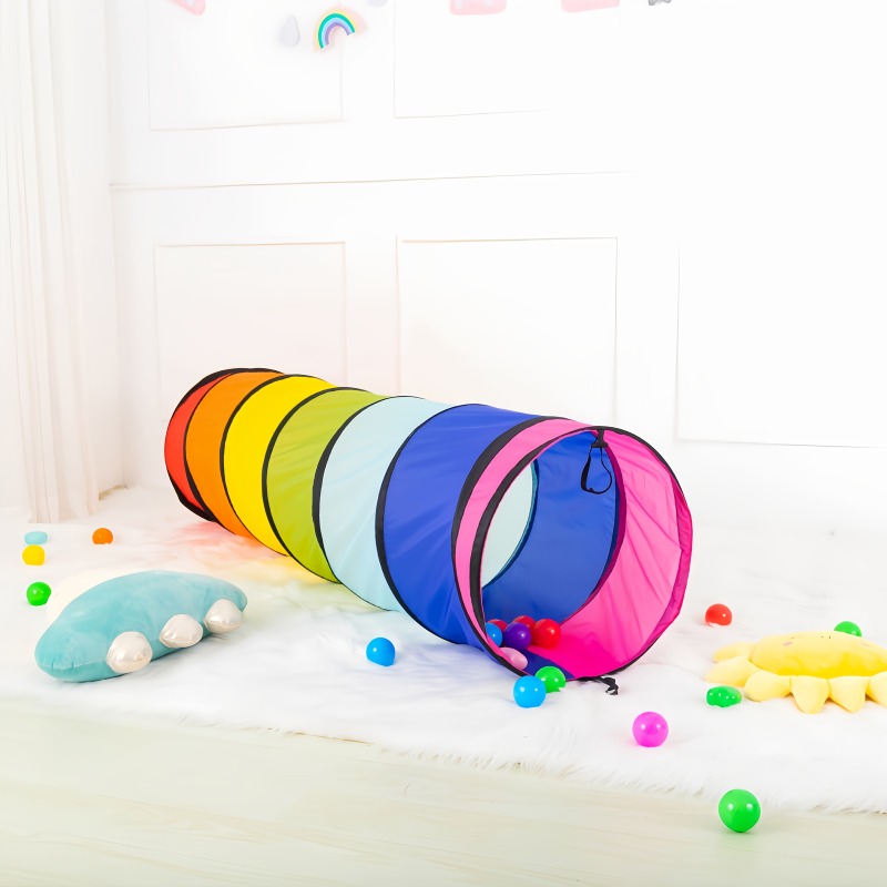 Túnel de gatillo colorido, mal - Kids Outdoor Play Tent reseña y precio